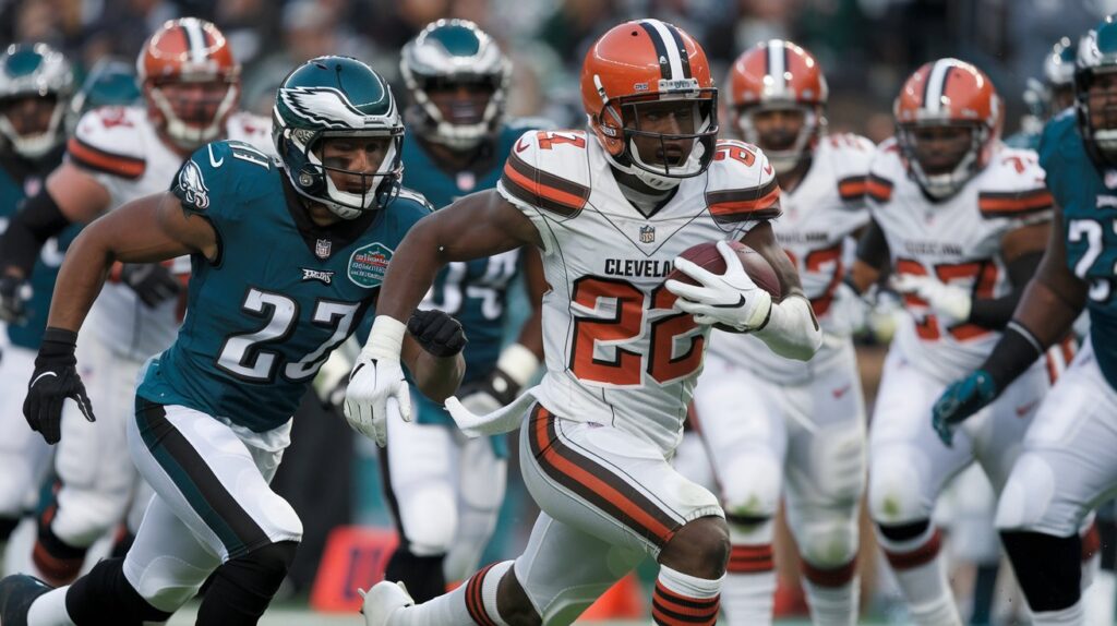 Cleveland Browns vs Philadelphia Eagles Match Player Stats