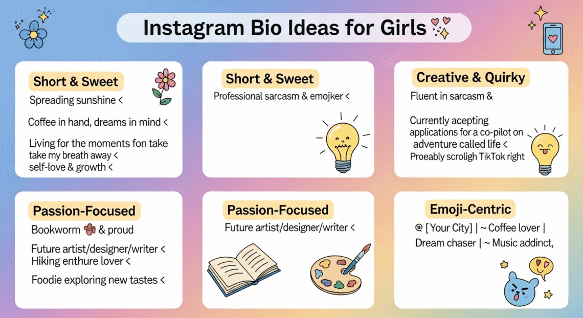 Instagram Bio Ideas for Girls